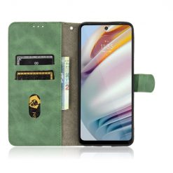 Peněženkové pouzdro Solid zelené – Motorola Moto G60 | Levné Kryty | Levné Kryty | Levné Kryty