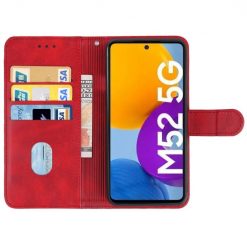 Peněženkové pouzdro Splendid case červené – Samsung Galaxy M53 | Levné Kryty | Levné Kryty | Levné Kryty