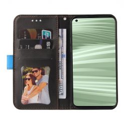 Peněženkové pouzdro Stitching černo-modré – Realme GT 2 Pro | Levné Kryty | Levné Kryty | Levné Kryty