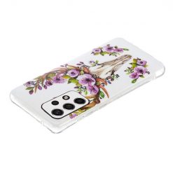 Alternative view of Zadní svítící kryt Luminous Pattern Jelen a květy – Samsung Galaxy A13 (4G)
