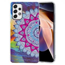 Alternative view of Zadní svítící kryt Luminous Pattern Poloviční květ – Samsung Galaxy A13 (4G)