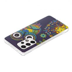 Zadní svítící kryt Luminous Pattern Sova – Samsung Galaxy A13 (4G) | Levné Kryty | Levné Kryty | Levné Kryty