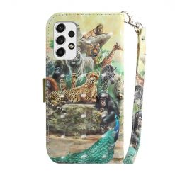 Knížkové pouzdro Trendy Cross case Zoo – Samsung Galaxy A53 5G | Levné Kryty | Levné Kryty | Levné Kryty