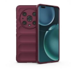 Odolný kryt Magic Shield bordový – Honor Magic 4 Pro
