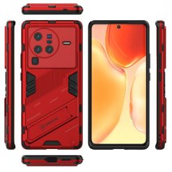 Odolný Kryt Punk armor case červený – Vivo X80 Pro | Levné Kryty | Levné Kryty | Levné Kryty