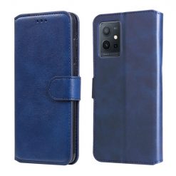 Peněženkové pouzdro Classic Leather case modré – Vivo Y55 5G | Levné Kryty | Levné Kryty | Levné Kryty