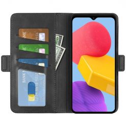 Peněženkové pouzdro Magnetic fresh case černé – Samsung Galaxy M13 | Levné Kryty | Levné Kryty | Levné Kryty