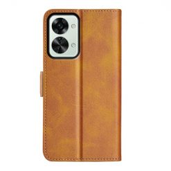 Peněženkové pouzdro Magnetic fresh case hnědé – OnePlus Nord 2T 5G | Levné Kryty | Levné Kryty | Levné Kryty