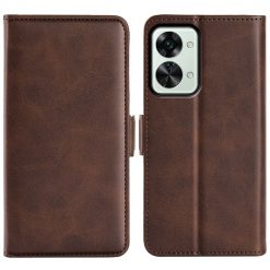 Peněženkové pouzdro Magnetic fresh case tmavěhnědé – OnePlus Nord 2T 5G | Levné Kryty | Levné Kryty | Levné Kryty