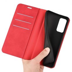 Peněženkové pouzdro Posh magnetic case červené – Samsung Galaxy M13 | Levné Kryty | Levné Kryty | Levné Kryty