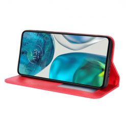 Peněženkové pouzdro Retro Leather červené – Motorola Moto G52 / G82 5G | Levné Kryty | Levné Kryty | Levné Kryty