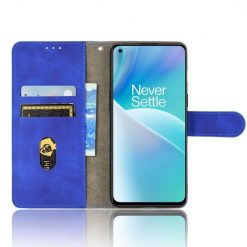 Peněženkové pouzdro Solid modré – OnePlus Nord 2T 5G | Levné Kryty | Levné Kryty | Levné Kryty