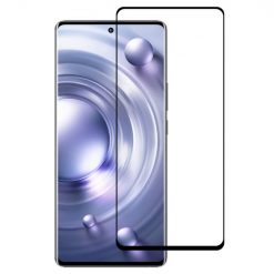 Tvrzené sklo celopovrchové černé – Vivo X80 Pro