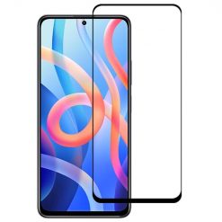 Tvrzené sklo celopovrchové černé – Xiaomi Redmi Note 11 (4G) / 11S