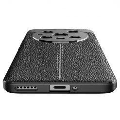 Zadní kryt Litchi Pattern černý – Honor Magic 4 Pro | Levné Kryty | Levné Kryty | Levné Kryty