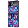 Kryt Painting Ring case Barevné mraky – Samsung Galaxy Z Flip 4 | Levné Kryty | Levné Kryty | Levné Kryty