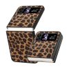 Kryt Pattern Case Bílý leopard – Samsung Galaxy Z Flip 4 | Levné Kryty | Levné Kryty | Levné Kryty