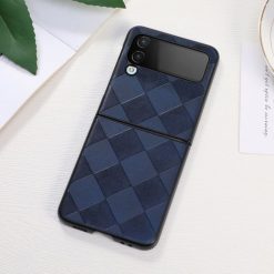 Kryt Weave Case modrý – Samsung Galaxy Z Flip 4 | Levné Kryty | Levné Kryty | Levné Kryty