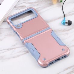 Odolný Kryt Mighty case bleděrůžový – Samsung Galaxy Z Flip 4 | Levné Kryty | Levné Kryty | Levné Kryty