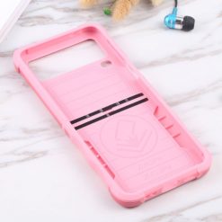 Odolný Kryt Mighty case růžový – Samsung Galaxy Z Flip 4 | Levné Kryty | Levné Kryty | Levné Kryty