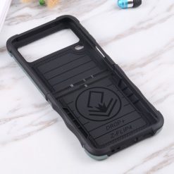 Odolný Kryt Mighty case zelený – Samsung Galaxy Z Flip 4 | Levné Kryty | Levné Kryty | Levné Kryty