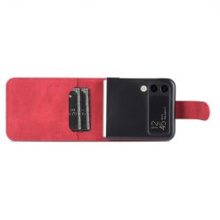Peněženkové pouzdro AZNS Dream červené – Samsung Galaxy Z Flip 4 | Levné Kryty | Levné Kryty | Levné Kryty