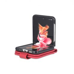 Peněženkové pouzdro AZNS Dream červené – Samsung Galaxy Z Flip 4 | Levné Kryty | Levné Kryty | Levné Kryty