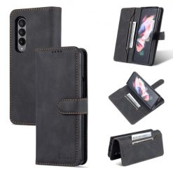 Peněženkové pouzdro AZNS Dream černé – Samsung Galaxy Z Fold 4 | Levné Kryty | Levné Kryty | Levné Kryty