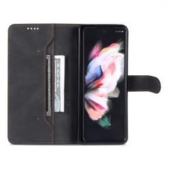 Peněženkové pouzdro AZNS Dream černé – Samsung Galaxy Z Fold 4 | Levné Kryty | Levné Kryty | Levné Kryty
