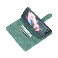 Peněženkové pouzdro AZNS Dream zelené – Samsung Galaxy Z Fold 4 | Levné Kryty | Levné Kryty | Levné Kryty