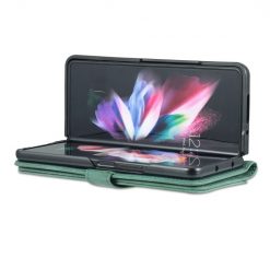 Peněženkové pouzdro AZNS Dream zelené – Samsung Galaxy Z Fold 4 | Levné Kryty | Levné Kryty | Levné Kryty