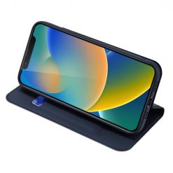 Peněženkové pouzdro Dux Ducis Skin Pro modré – Apple iPhone 14 | Levné Kryty | Levné Kryty | Levné Kryty