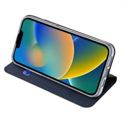 Peněženkové pouzdro Dux Ducis Skin Pro modré – Apple iPhone 14 Plus | Levné Kryty | Levné Kryty | Levné Kryty