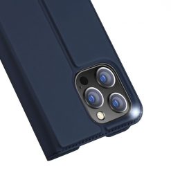 Peněženkové pouzdro Dux Ducis Skin Pro modré – Apple iPhone 14 Pro | Levné Kryty | Levné Kryty | Levné Kryty