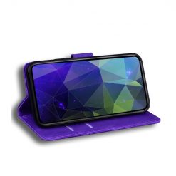 Peněženkové pouzdro Solid fialové – Realme Narzo 50 5G | Levné Kryty | Levné Kryty | Levné Kryty