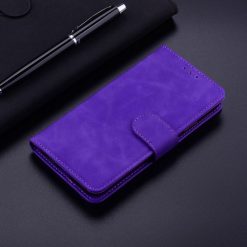 Peněženkové pouzdro Solid fialové – Realme Narzo 50 5G | Levné Kryty | Levné Kryty | Levné Kryty