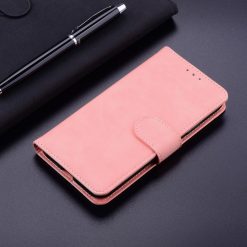 Peněženkové pouzdro Solid růžové – Realme Narzo 50 5G | Levné Kryty | Levné Kryty | Levné Kryty