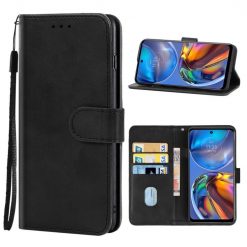 Peněženkové pouzdro Splendid case černé – Motorola Moto E32 / E32s | Levné Kryty | Levné Kryty | Levné Kryty