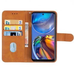 Peněženkové pouzdro Splendid case hnědé – Motorola Moto E32 / E32s | Levné Kryty | Levné Kryty | Levné Kryty