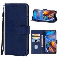 Peněženkové pouzdro Splendid case modré – Motorola Moto E32 / E32s | Levné Kryty | Levné Kryty | Levné Kryty