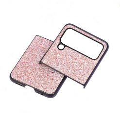 Třpytivý Kryt Glitter Case růžový – Samsung Galaxy Z Flip 4 | Levné Kryty | Levné Kryty | Levné Kryty