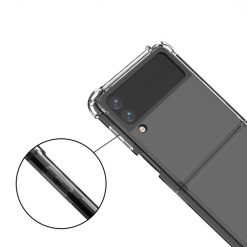 Transparentní kryt TPU Shock-resistant – Samsung Galaxy Z Flip 4 | Levné Kryty | Levné Kryty | Levné Kryty