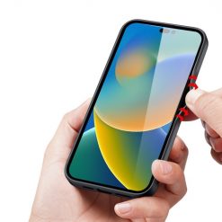 Zadní kryt Dux Ducis Fino červený – Apple iPhone 14 Pro | Levné Kryty | Levné Kryty | Levné Kryty
