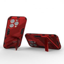 Odolný Kryt Punk armor case červený – Apple iPhone 14 Pro Max | Levné Kryty | Levné Kryty | Levné Kryty