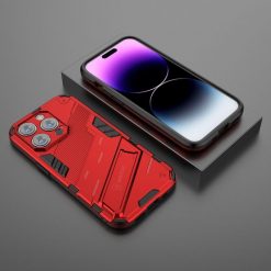 Odolný Kryt Punk armor case červený – Apple iPhone 14 Pro Max | Levné Kryty | Levné Kryty | Levné Kryty
