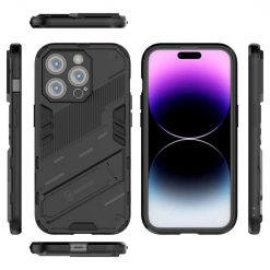 Odolný Kryt Punk armor case černý – Apple iPhone 14 Pro | Levné Kryty | Levné Kryty | Levné Kryty