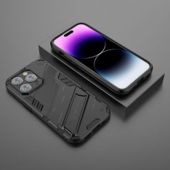 Odolný Kryt Punk armor case černý – Apple iPhone 14 Pro Max | Levné Kryty | Levné Kryty | Levné Kryty
