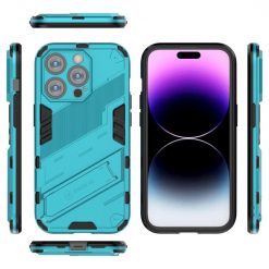 Odolný Kryt Punk armor case modrý – Apple iPhone 14 Pro | Levné Kryty | Levné Kryty | Levné Kryty