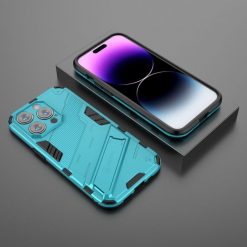 Odolný Kryt Punk armor case modrý – Apple iPhone 14 Pro | Levné Kryty | Levné Kryty | Levné Kryty