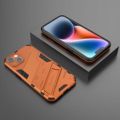 Odolný Kryt Punk armor case oranžový – Apple iPhone 14 | Levné Kryty | Levné Kryty | Levné Kryty
